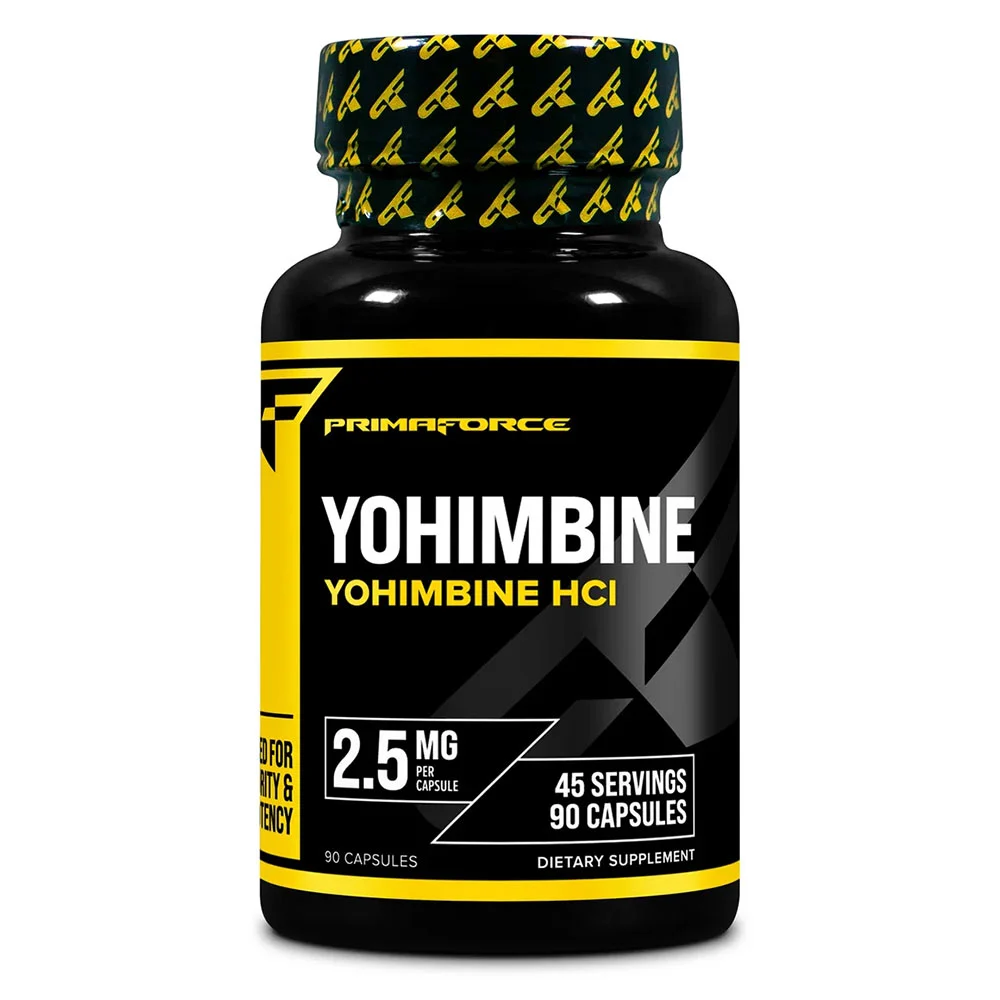 Primaforce Yohimbine hcl 5mg per serving 90 caps